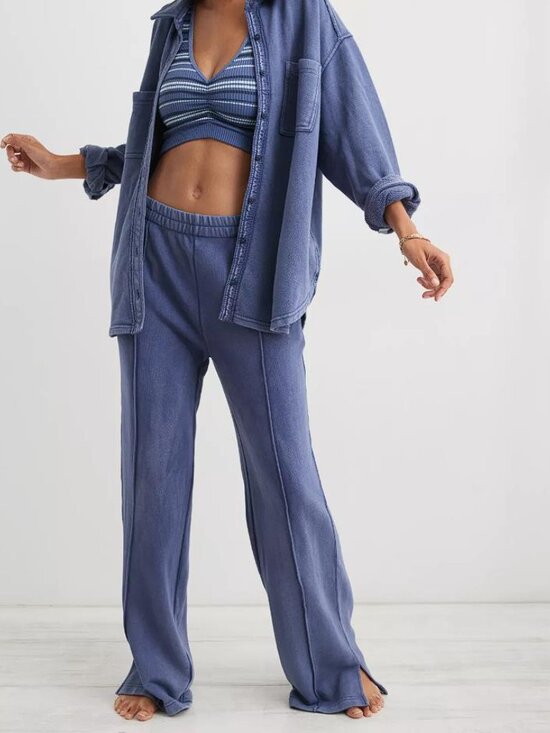 aerie Pants - AERIE Women's Spring Street Skater Pant Size XL In Navy